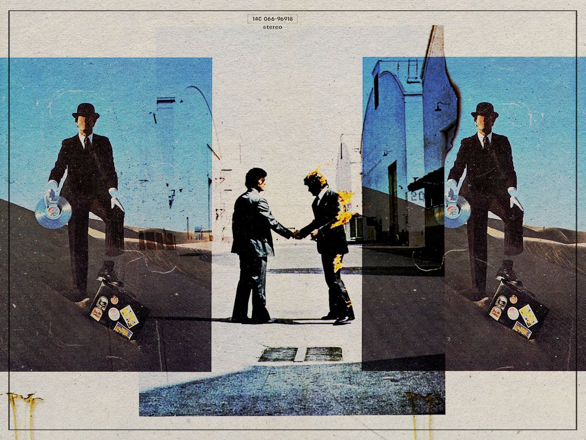 STÜDYONUN ORTASINDA YANAN ADAM: PINK FLOYD’UN WISH YOU WERE HERE KAPĞININ 50 YILLIK YANKISI